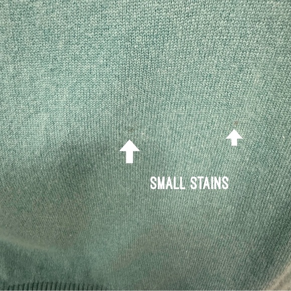 J.Mclaughlin 100% Cashmere Poncho Cape Shawl SZ M/L Teal Quiet Luxury READ - Picture 4 of 7